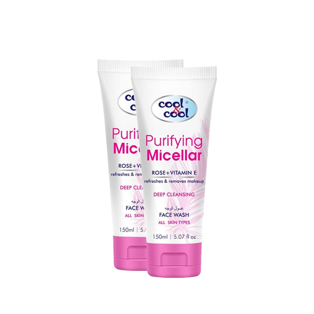C&C Face Wash Purifying Micellar 150ML (Twin Pack)