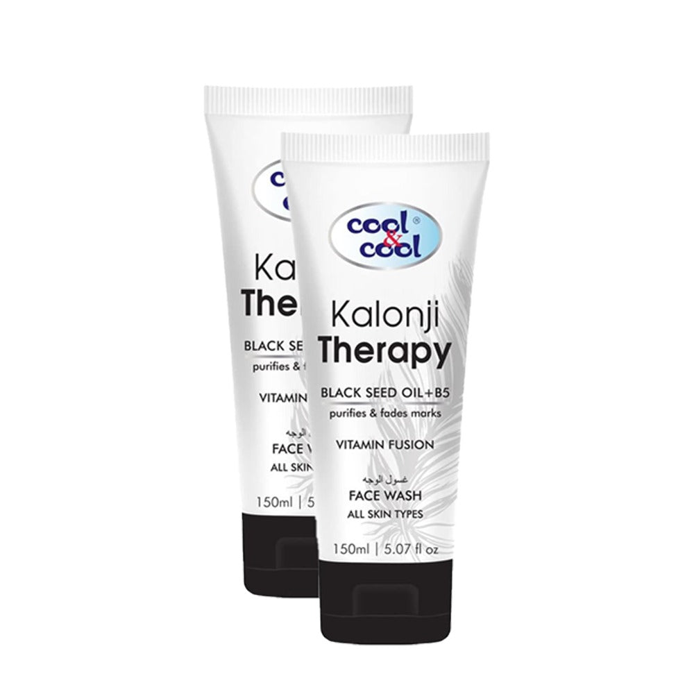 C&C Face Wash Kalonji Therapy 150ML (Twin Pack)
