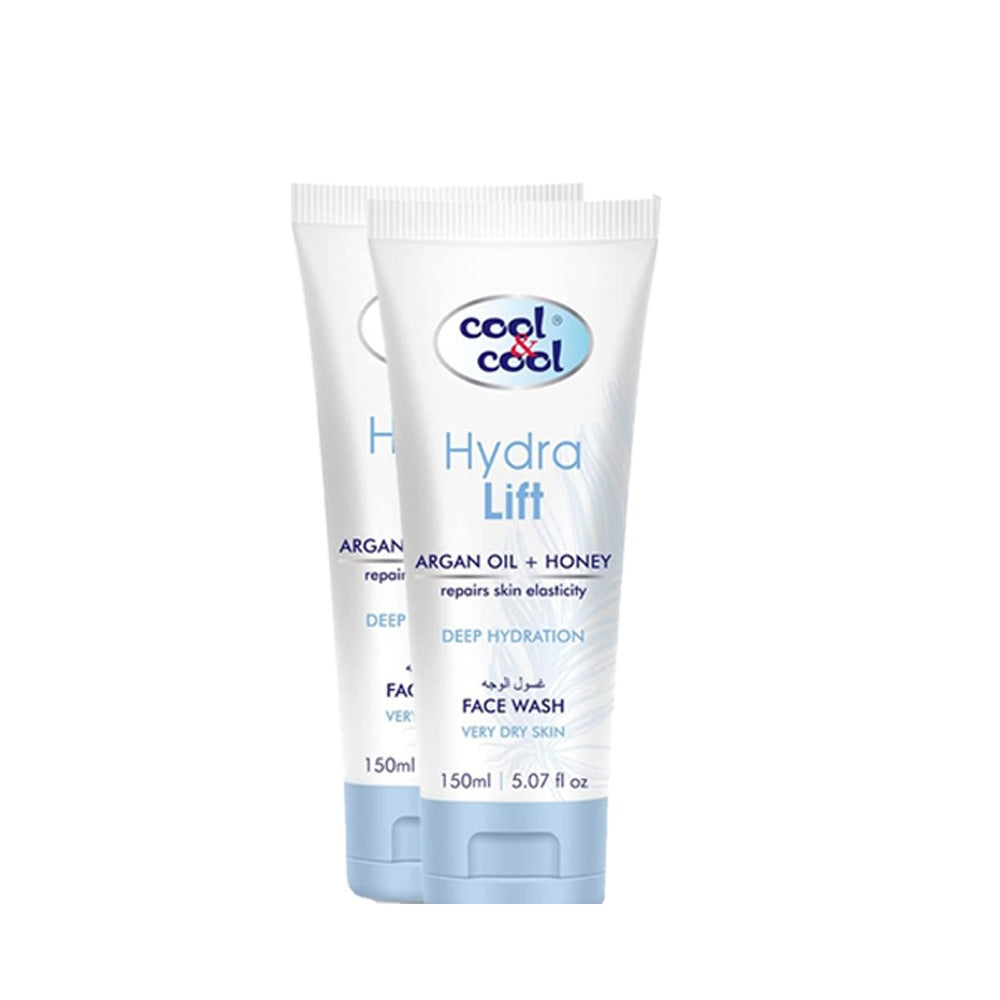 C&C Face Wash Hydra Lift 150ML (Twin Pack)