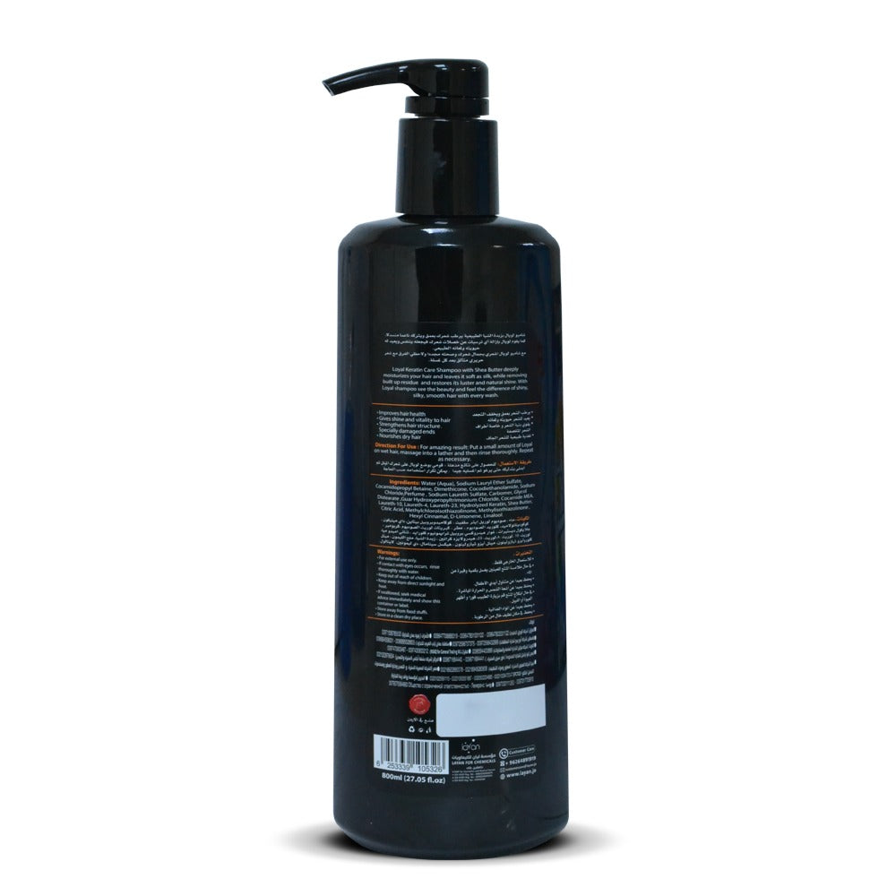 Loyal Keratin Care Hair Shampoo For Dry Hair 800ML