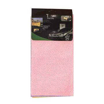 منشفة تنظيف السيارة 4 قطع