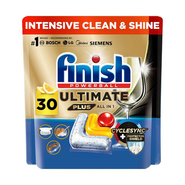 Finish Ultimate Plus Lemon 30s