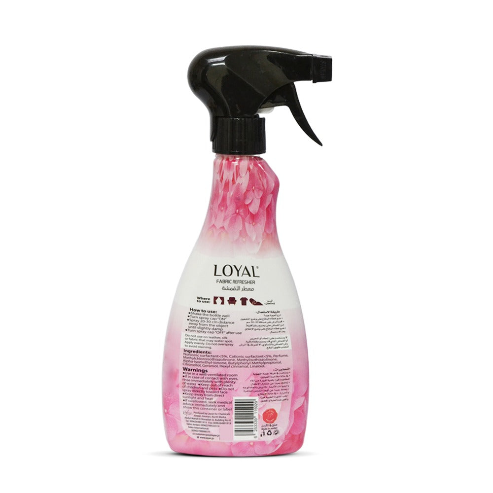 Loyal Fabric Refresher 350ML Soft Pink