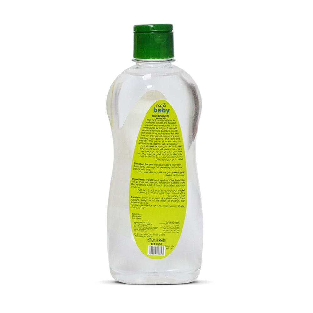 ROTA BABY BODY MASSAGE OIL 400ML