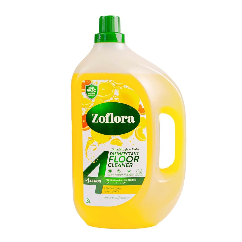 Zoflora Lemon Zing 3L Diluted