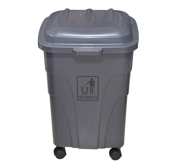 70L Garbage Can-GREY