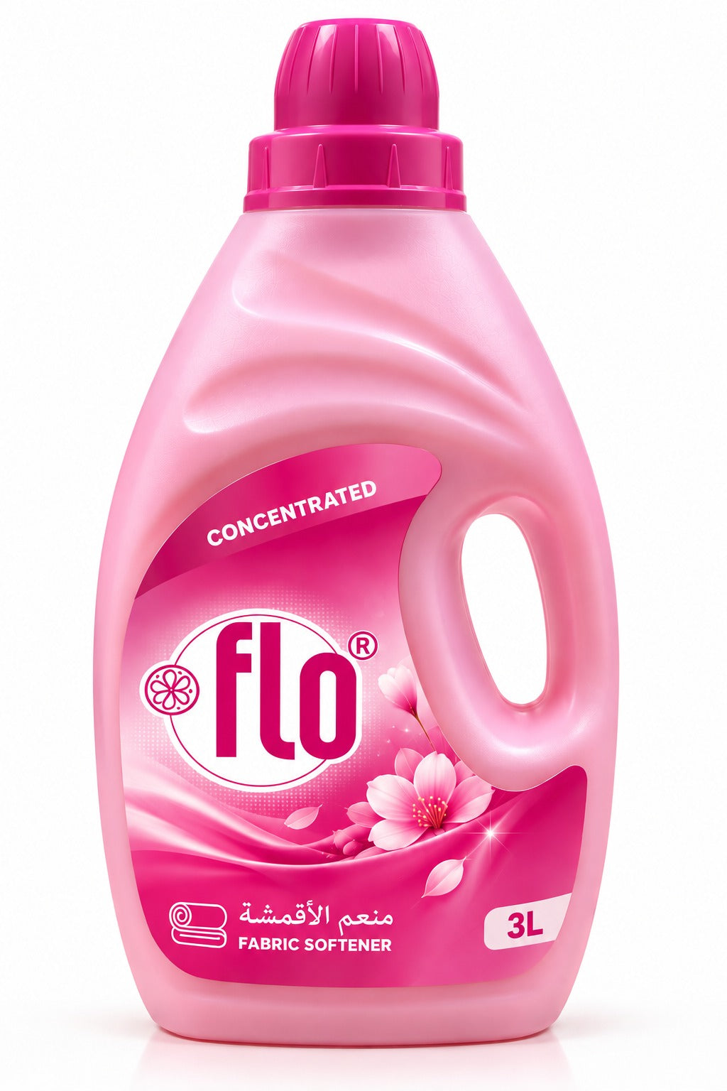 FLO Concentrated Fabric Softener  Pink 3L