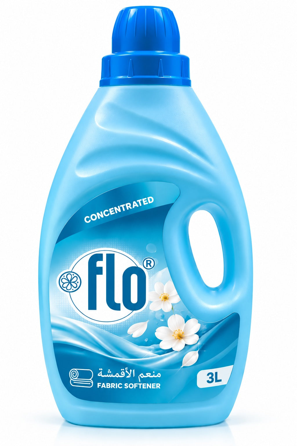 FLO Concentrated Fabric Softener Blue 3L