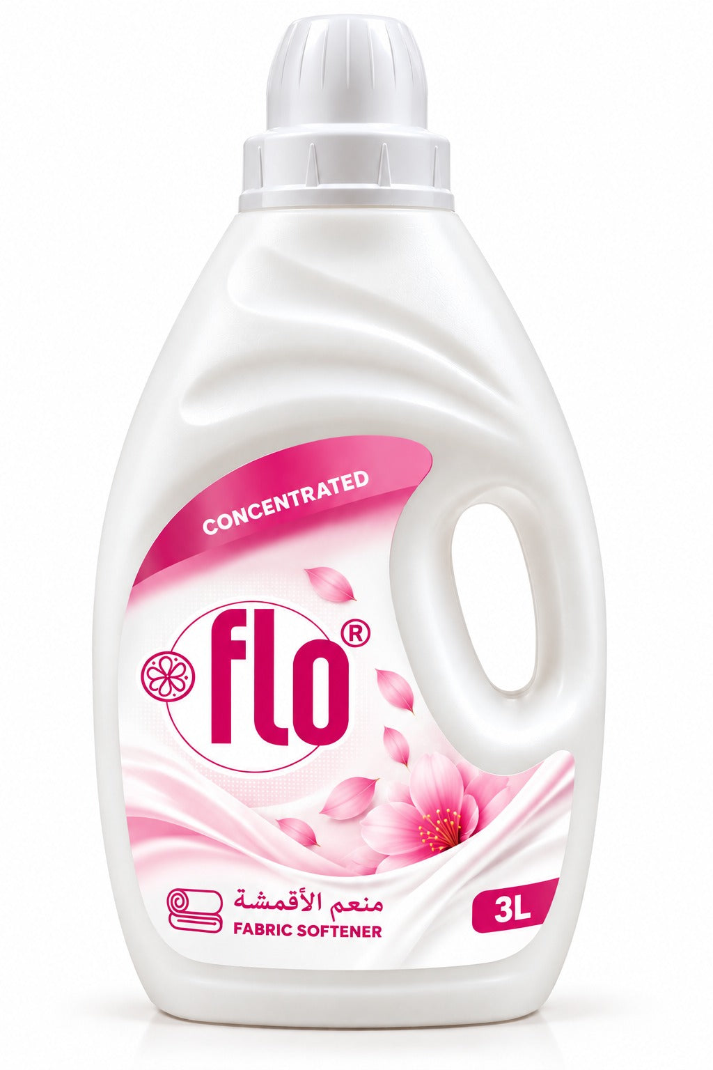 FLO Concentrated Fabric Softener White 3L