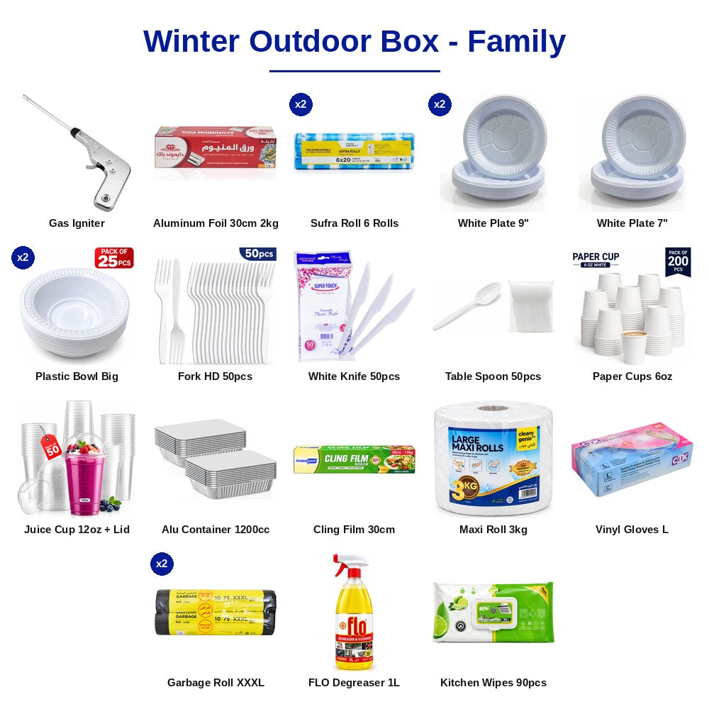 Winter Outdoor Box - Family
