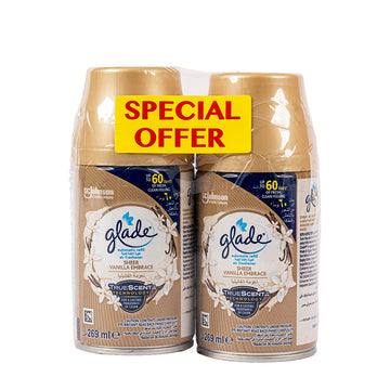 Glade Auto Refill Sheer Vanilla 2X269ML
