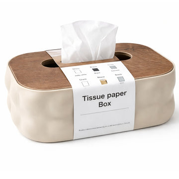 Tissue Box #1 Beige