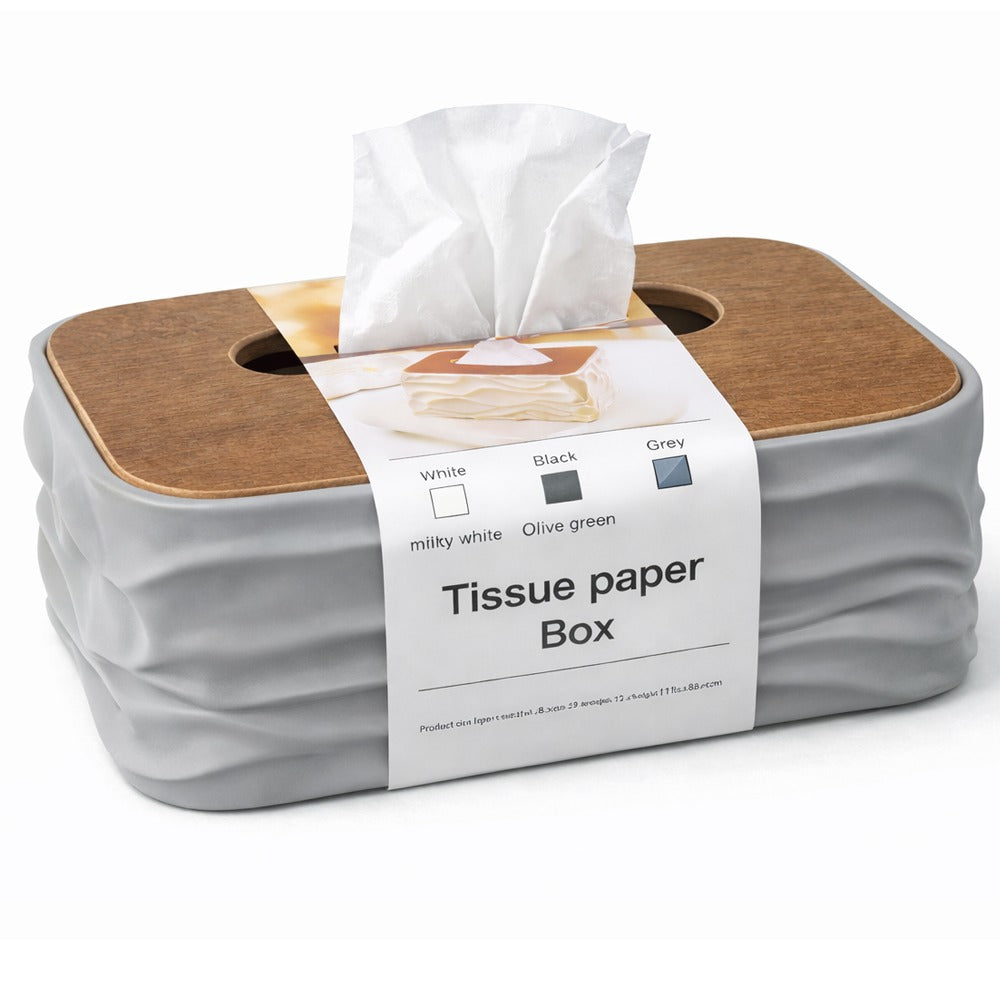Tissue Box #6 Grey