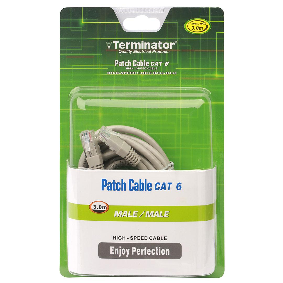 كابل سلك تصحيح Terminator CAT6 3M