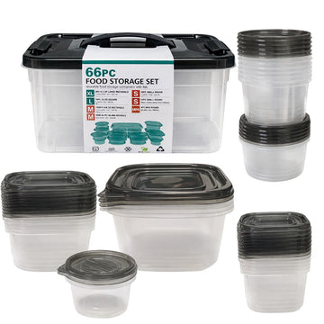 Plastic Container 66 pcs Set PP