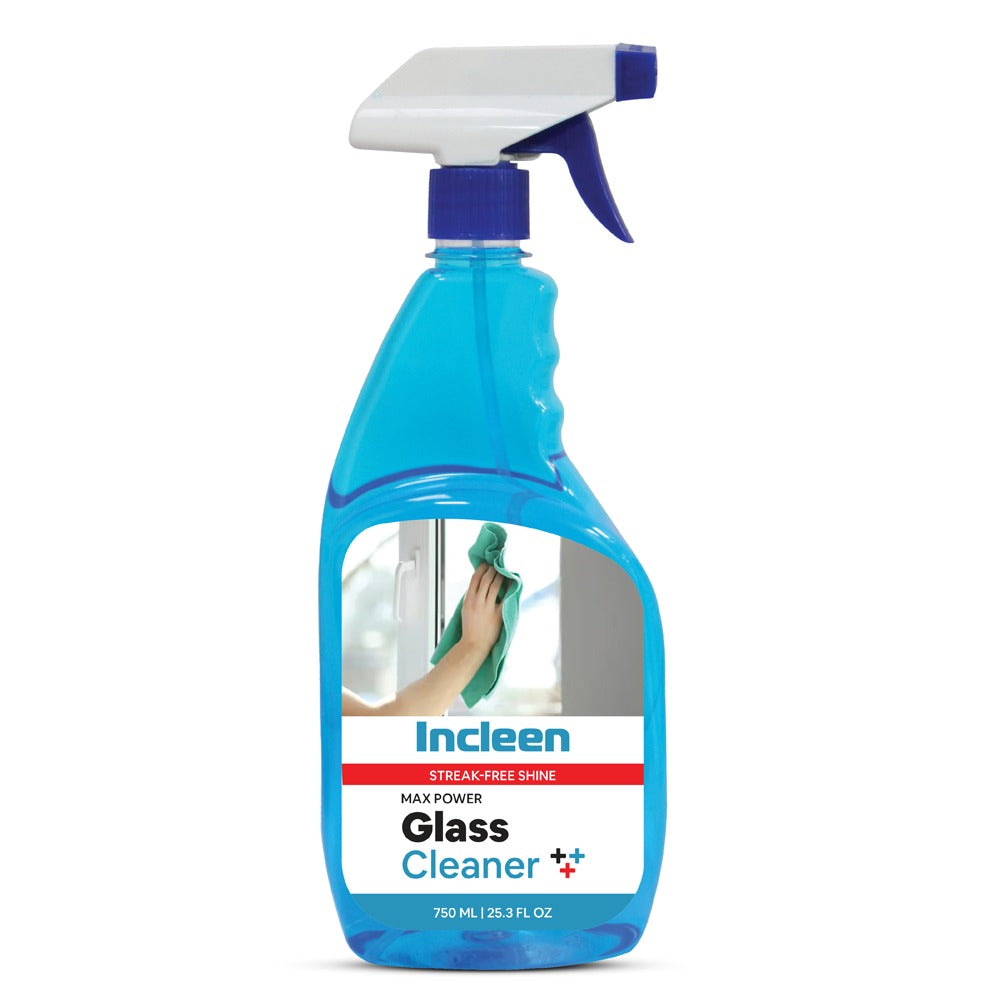 INCLEEN Glass Cleaner 750ML -Pack of 12