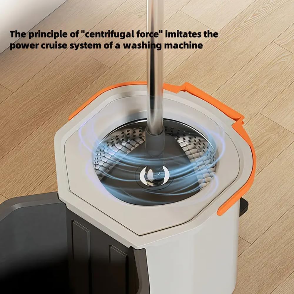 ممسحة دوارة CG TWINS مع دواسة