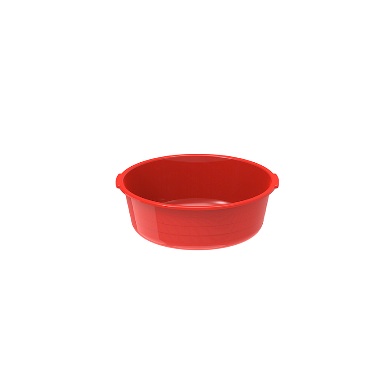 12" Round Plastic Basin Tub 6L