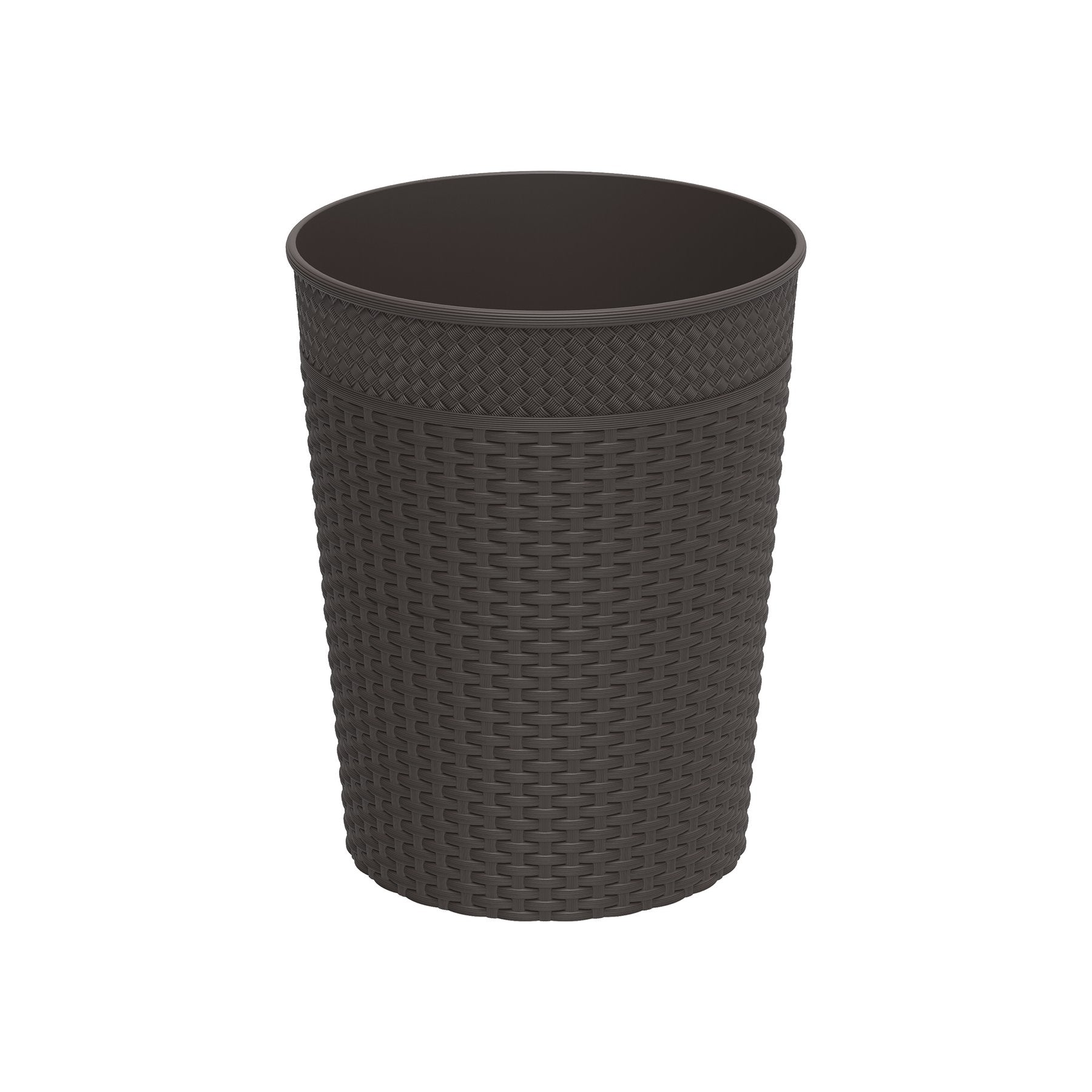 Rattan Round Waste Basket 10L