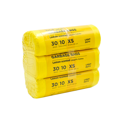 HD Garbage Bag Scented Lemon XS | 54X60CM | 3 Rolls