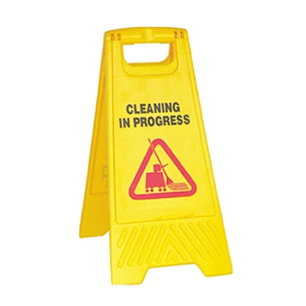 Caution Board Cleaning In Progress