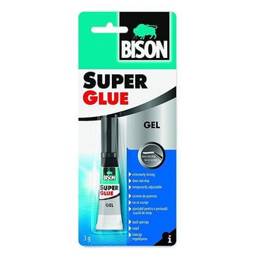Bison Super Glue Gel CRD 3G L117