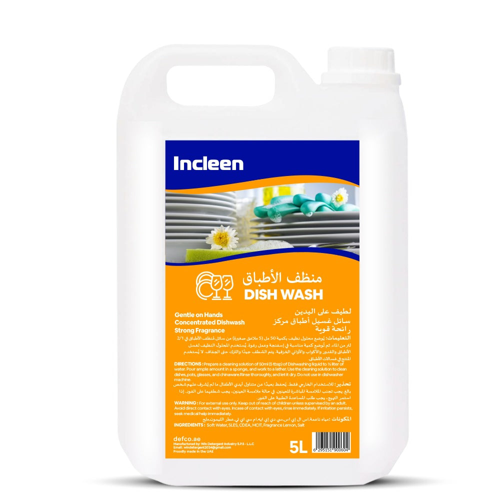 INCLEEN Dishwash Lemon 5L