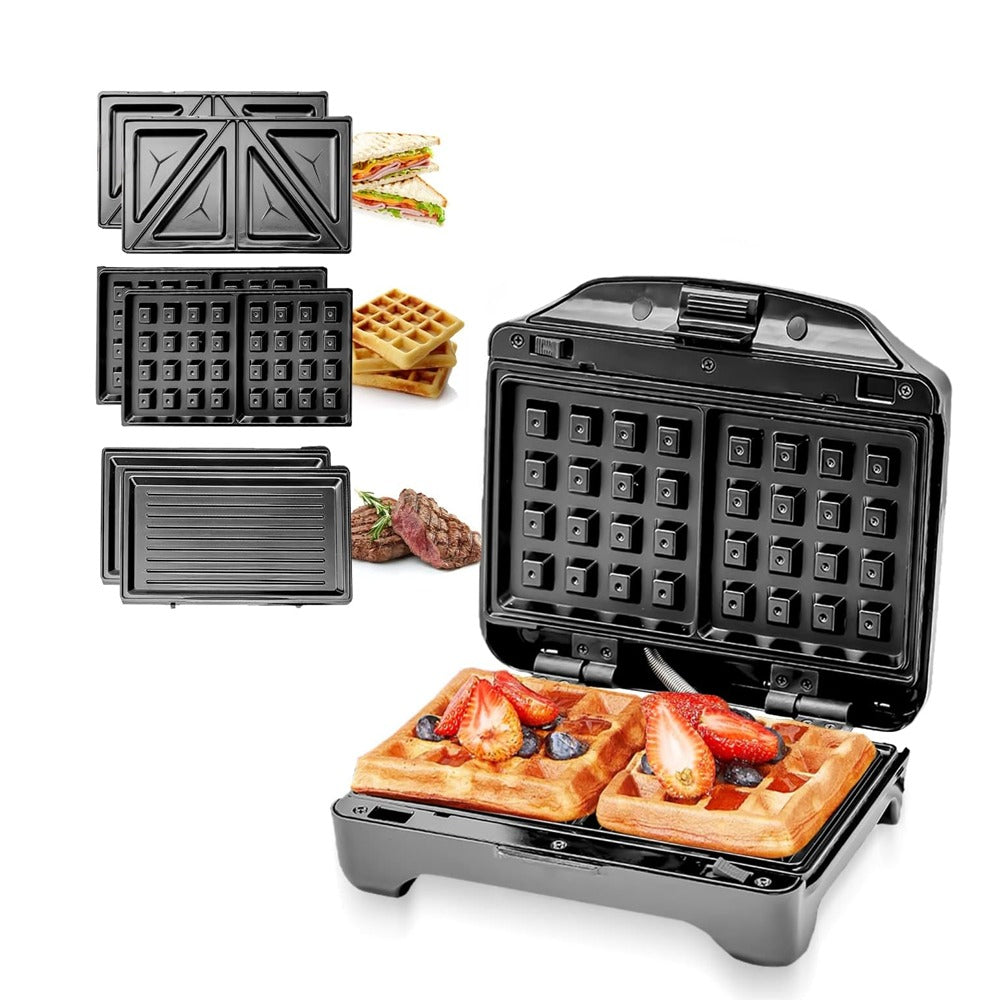 3 in 1 Detachable S/S Sandwich Maker