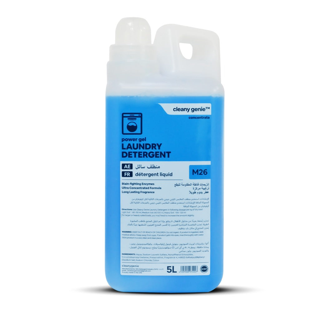 Laundry Detergent M26 | Power Gel 5L blue