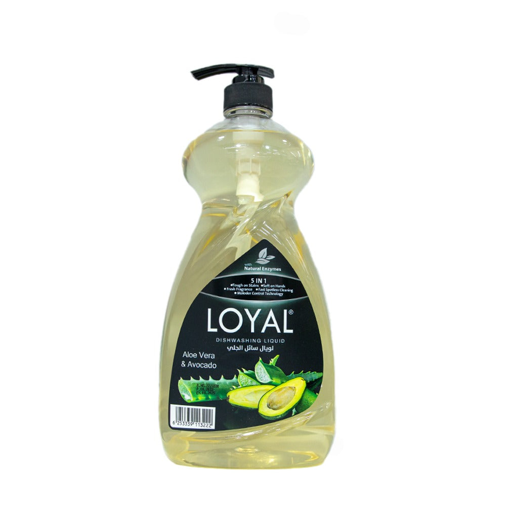 LOYAL Dishwashing Liquid Aloe & Avocado 1.5L