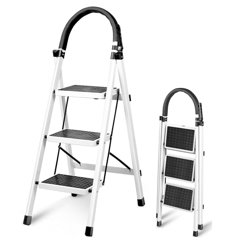STEEL LADDER 3 STEPS