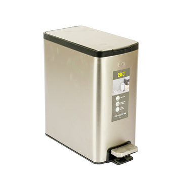 سلة مهملات EKO EDISON SLIM STEP BIN سعة 10 لتر