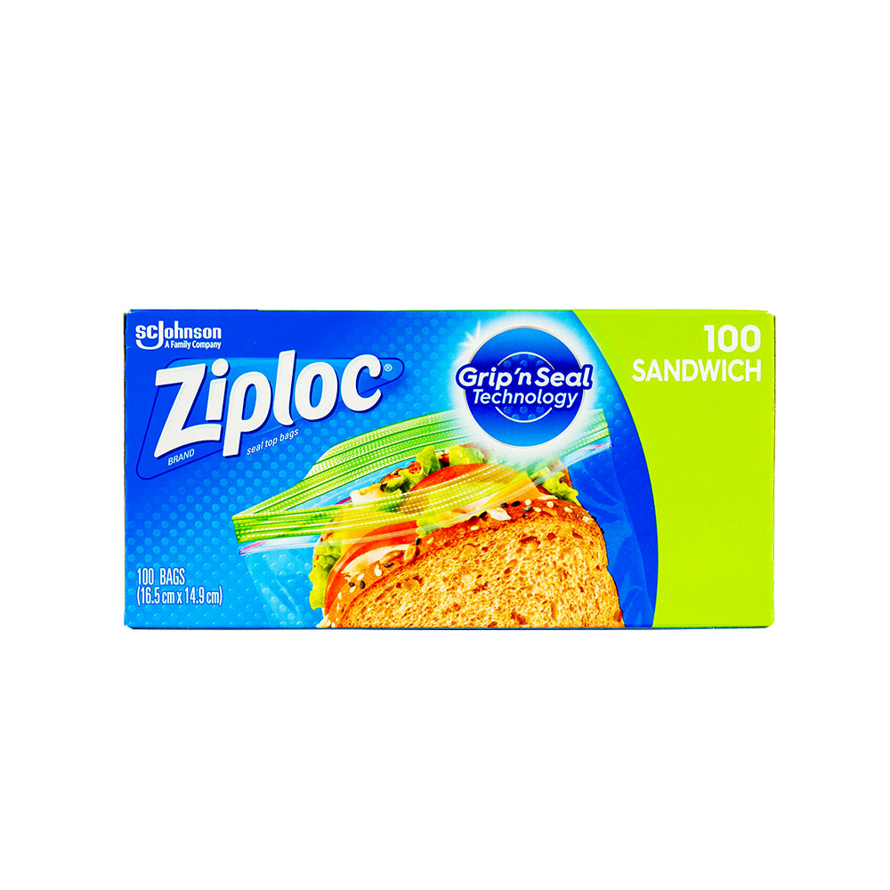 Ziploc Sandwich Bags 100 bags