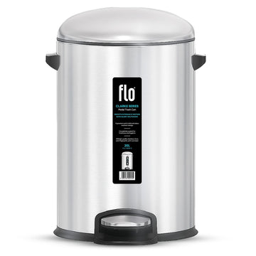 FLO S.S DUSTBIN - CLARKE  MATT STEEL 20L