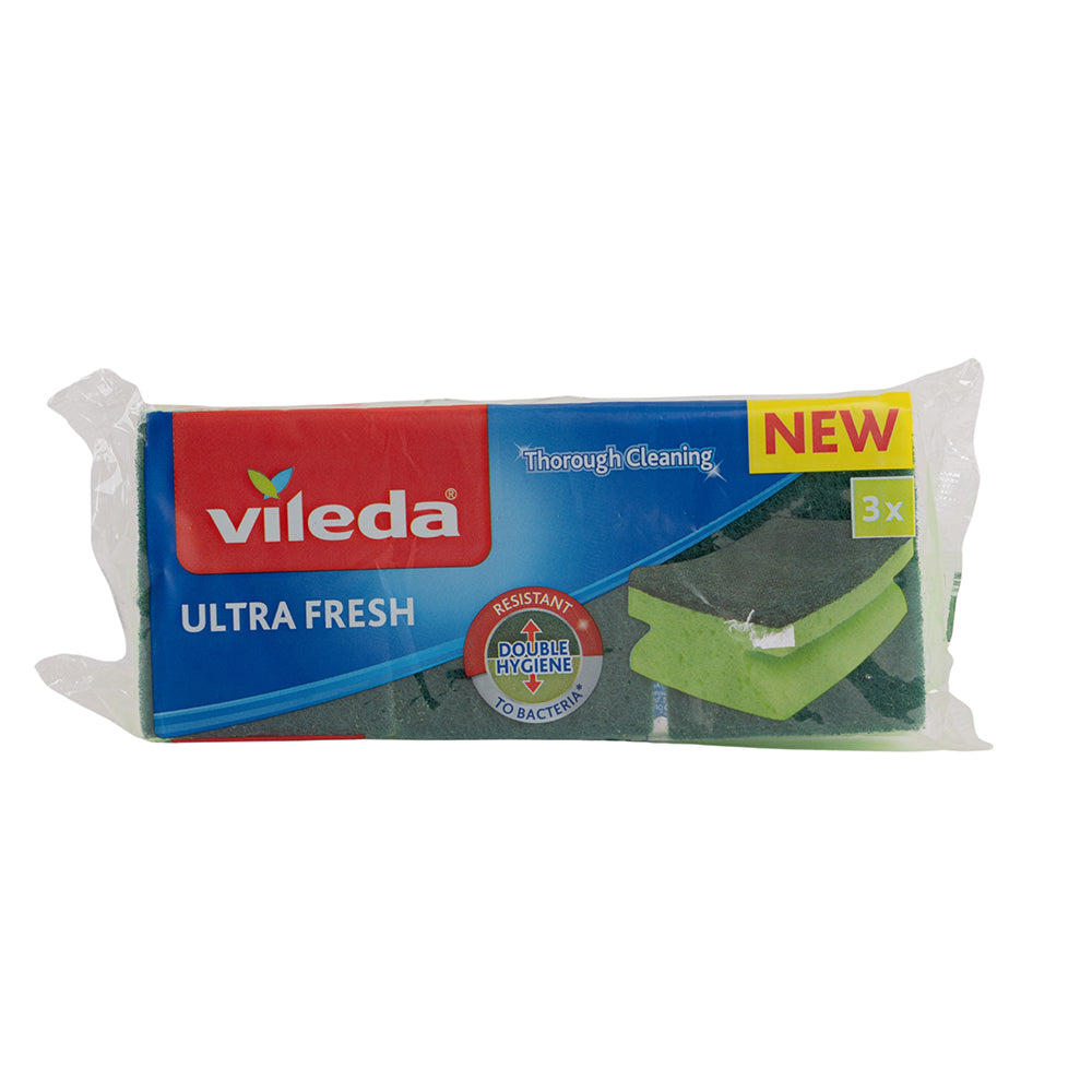 Vileda Ultra Fresh High Foam 3pcs