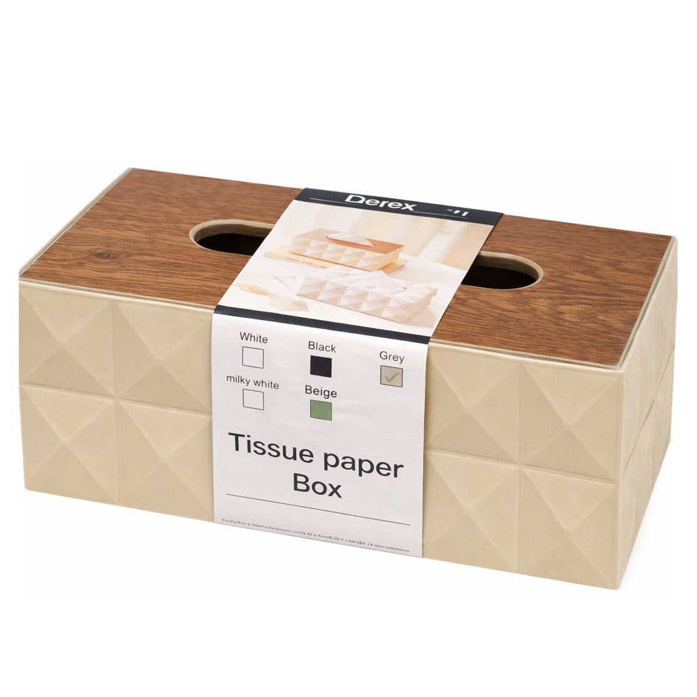 Tissue Box #5 Beige