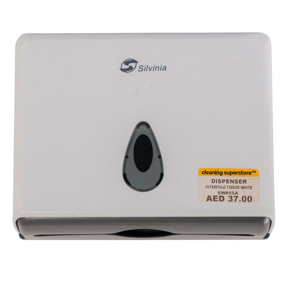 موزع مناديل إنترفولد أبيض