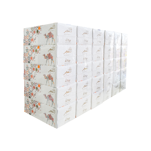 الفجر مناديل للوجه 200 منديل | حزمة من 30