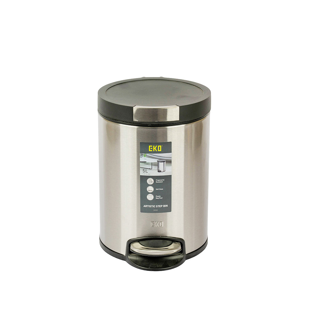 EKO 5L ARTISTIC STEP BIN
