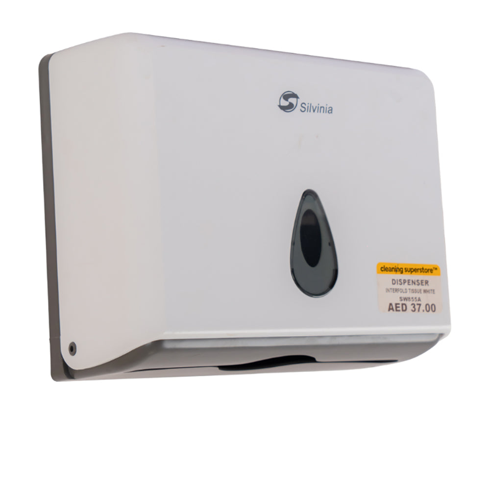 موزع مناديل إنترفولد أبيض