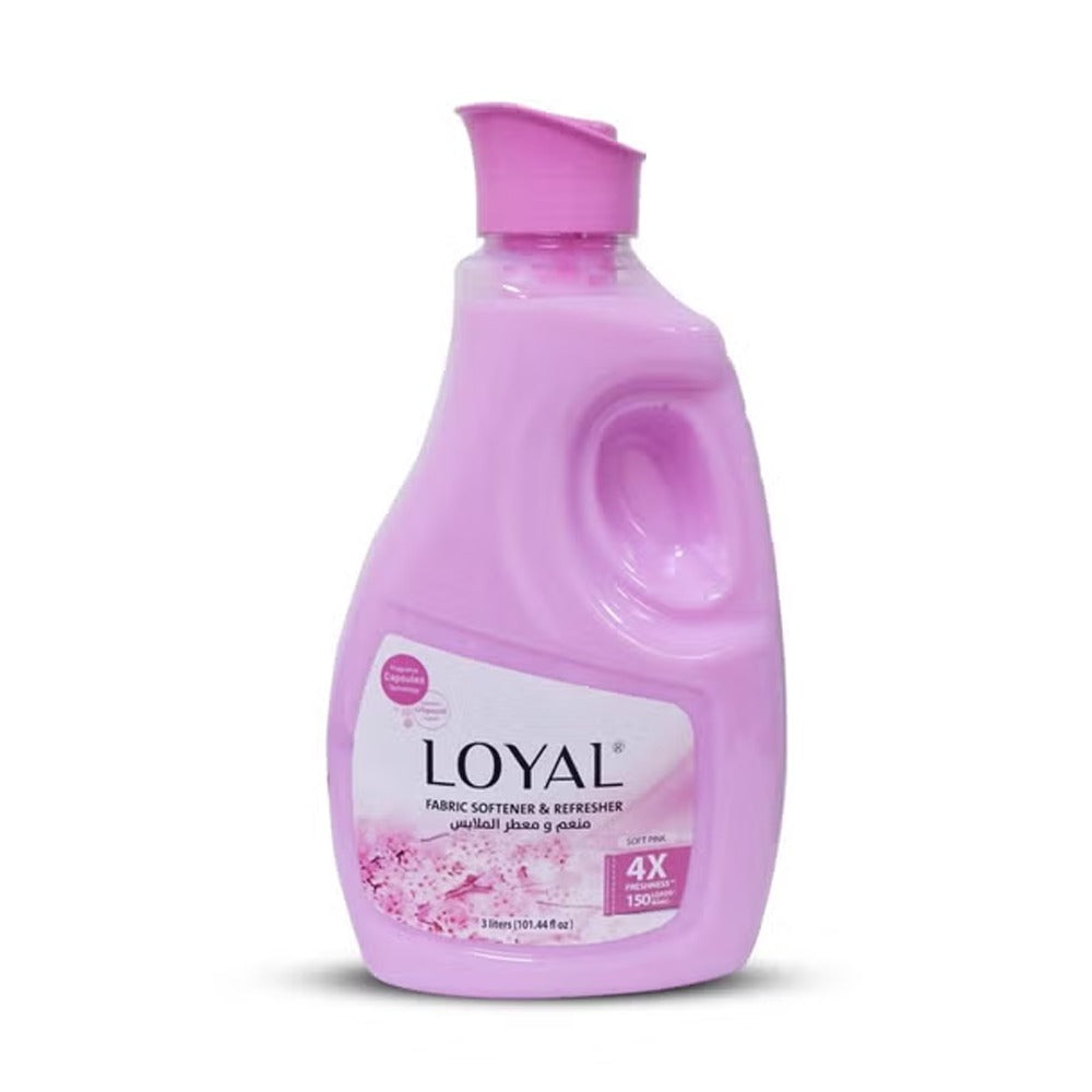 Loyal Fabric Softener & Refresher 3L Soft Pink