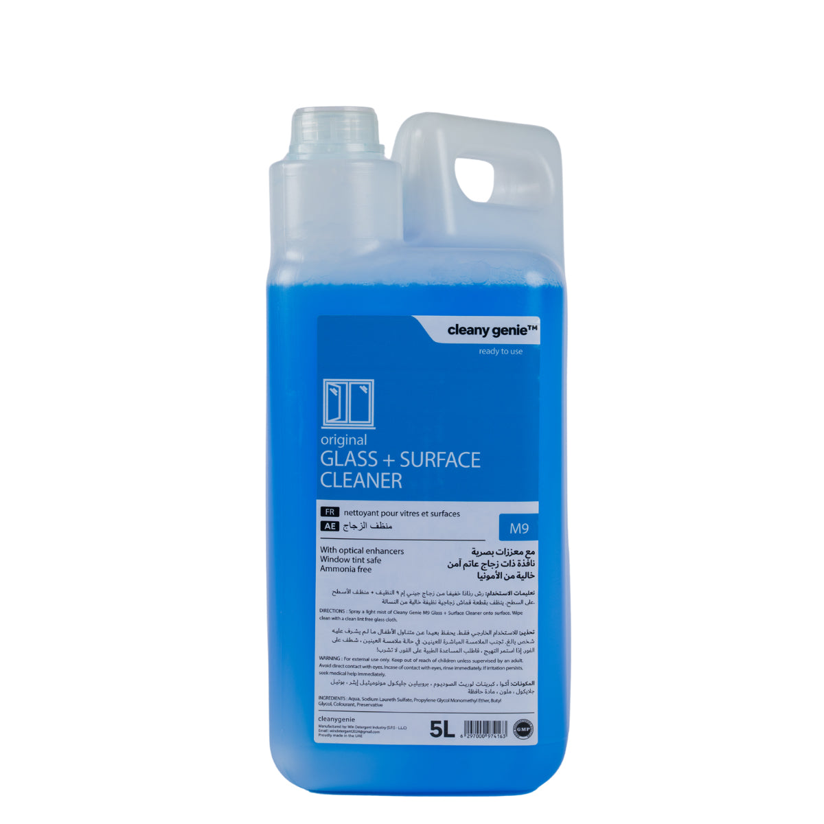 Glass & Surface Cleaner M9 | 5L