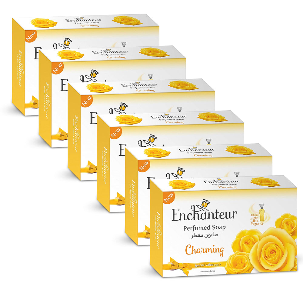 Enchanteur Perfumed Soap Charming 125g (6 pcs)