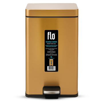FLO DUSTBIN - MARINA BRONZE 9L