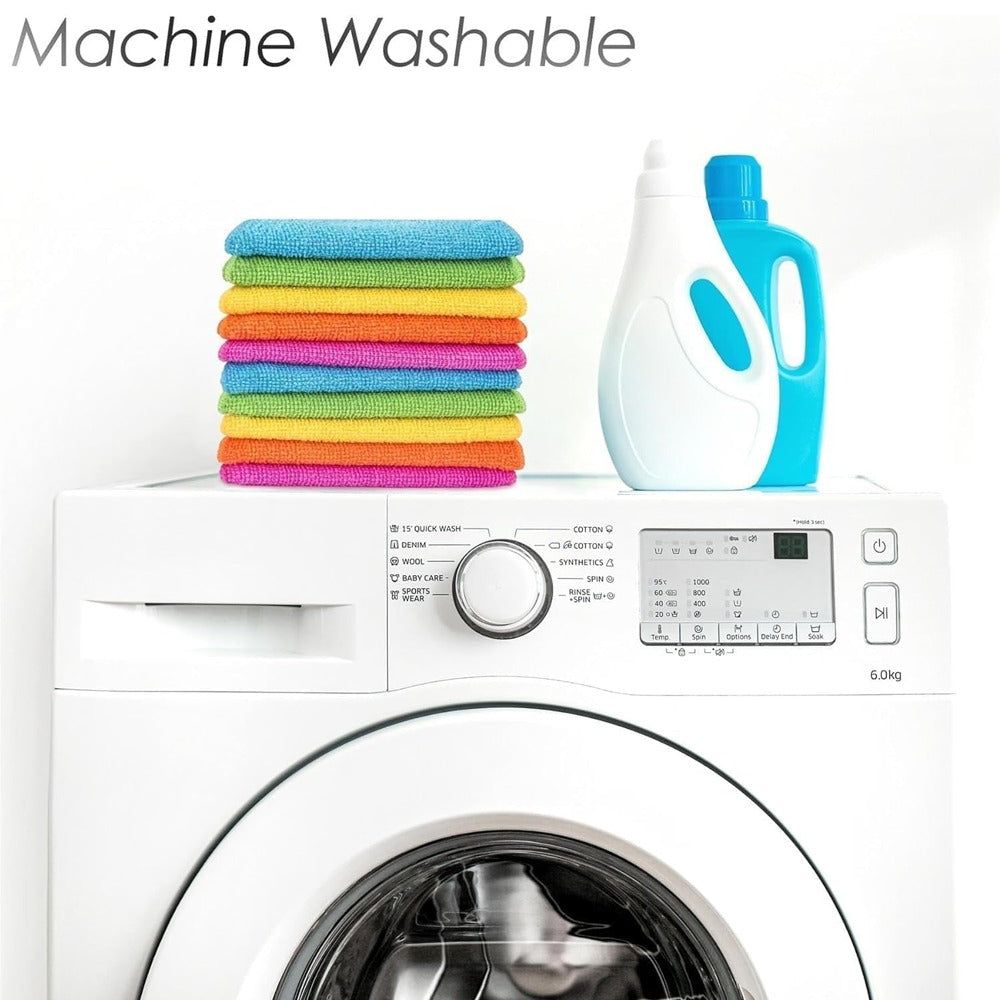 مجموعة من 10 قطع من قماش المايكروفايبر من كليني جيني