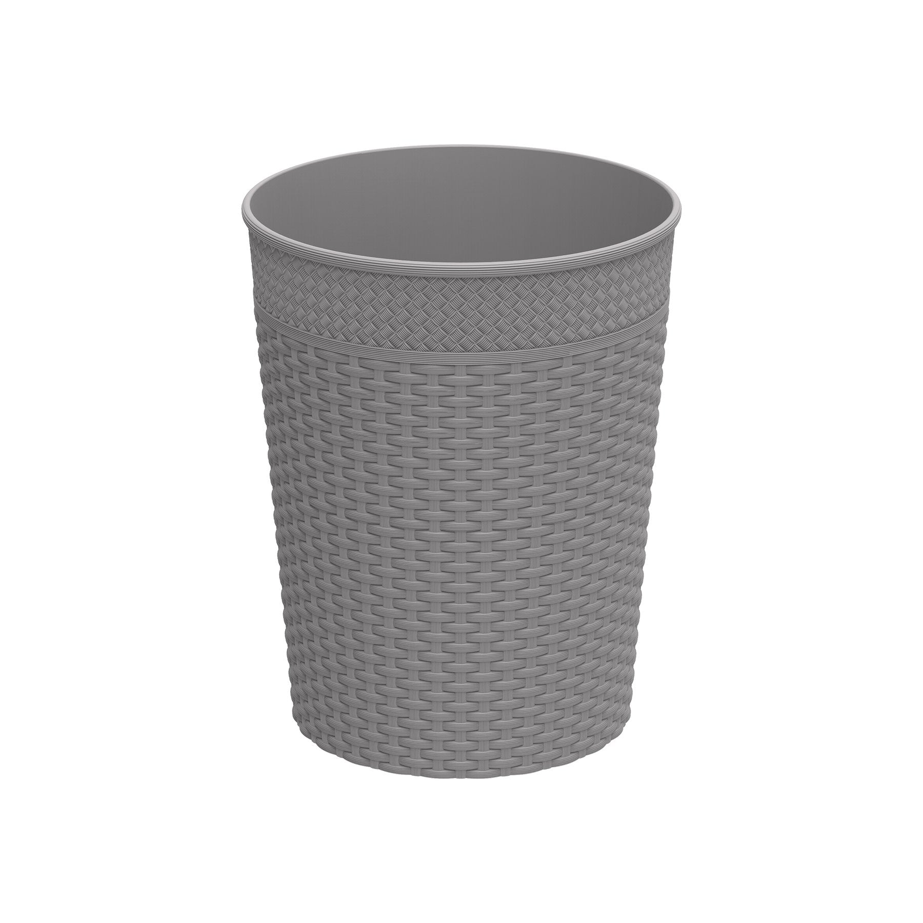 Rattan Round Waste Basket 10L