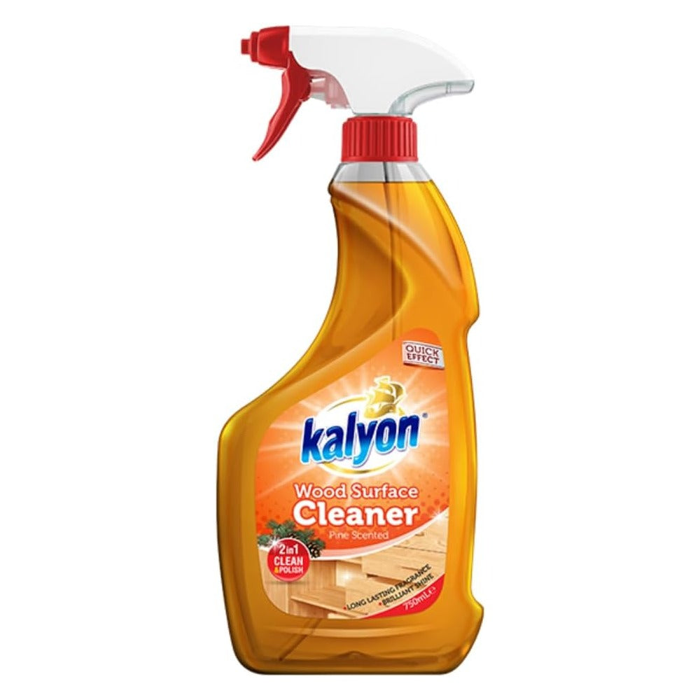 Kalyon Wood Surface Cleaner Spray Pine Scented 750ml
