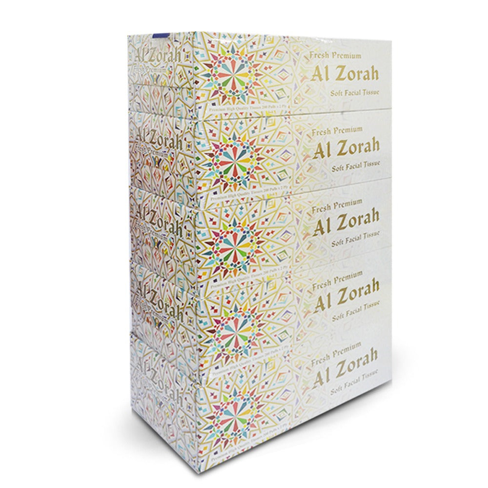 AL ZORAH 200 SHEETS 2PLY Pack of 30