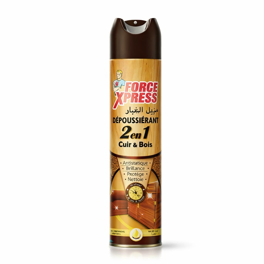 Force Xpress Furniture Aerosol Wood & Leather 300ml