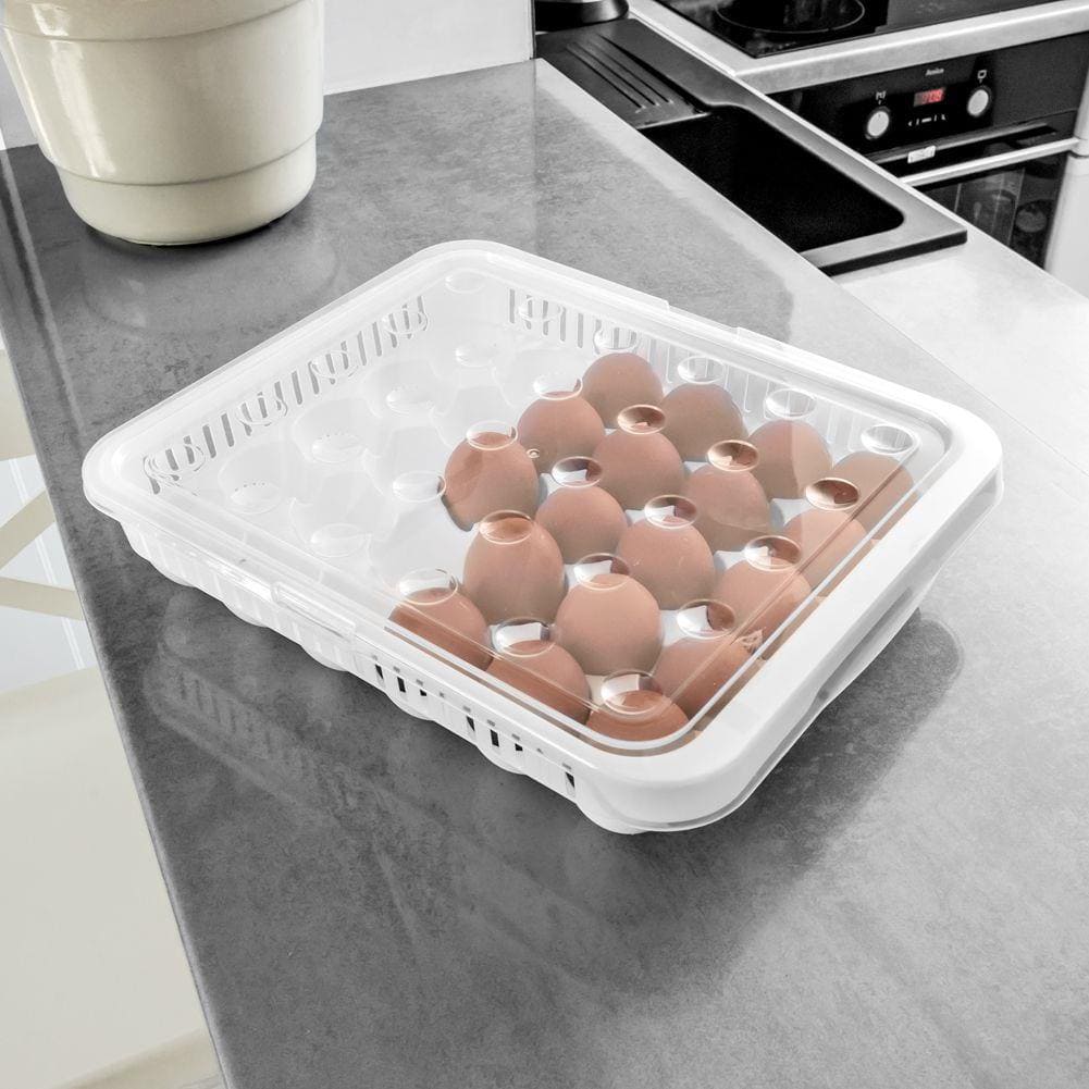 30 قطعة من صينية تخزين البيض خالية من مادة BPA